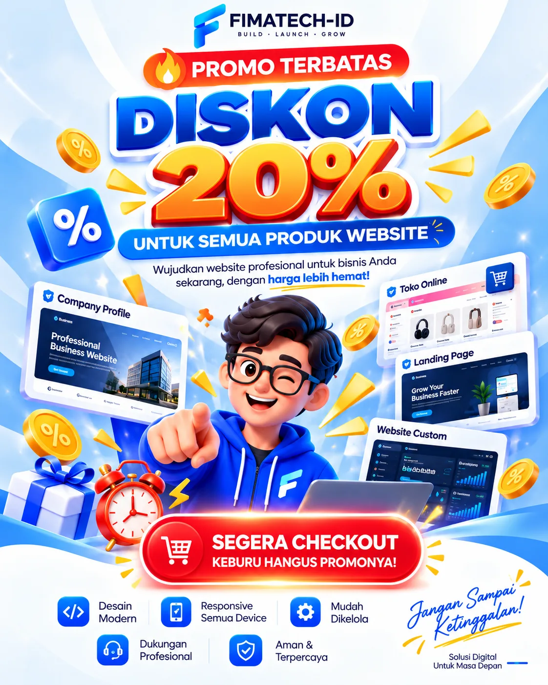 Promo Diskon 20% Semua Produk