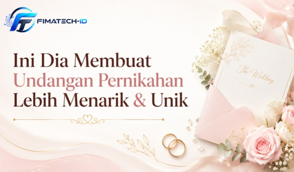 Ini Dia Membuat Undangan Pernikahan Lebih Menarik & Unik