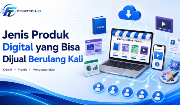 Jenis Produk Digital yang Bisa Dijual Berulang Kali