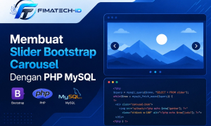 Membuat Slider Boootstrap Carousel Dengan PHP MySQL